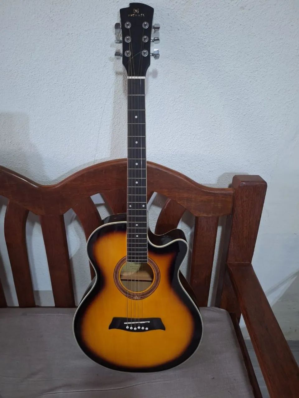 Violão Elétrico Michael - 600,00 - Foto 5