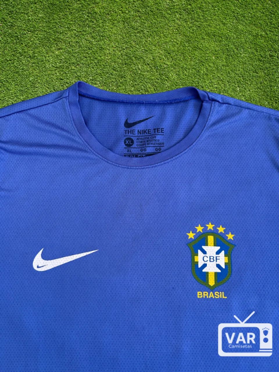 Camisa Seleção Brasileira (Brasil) Azul  - Foto 3