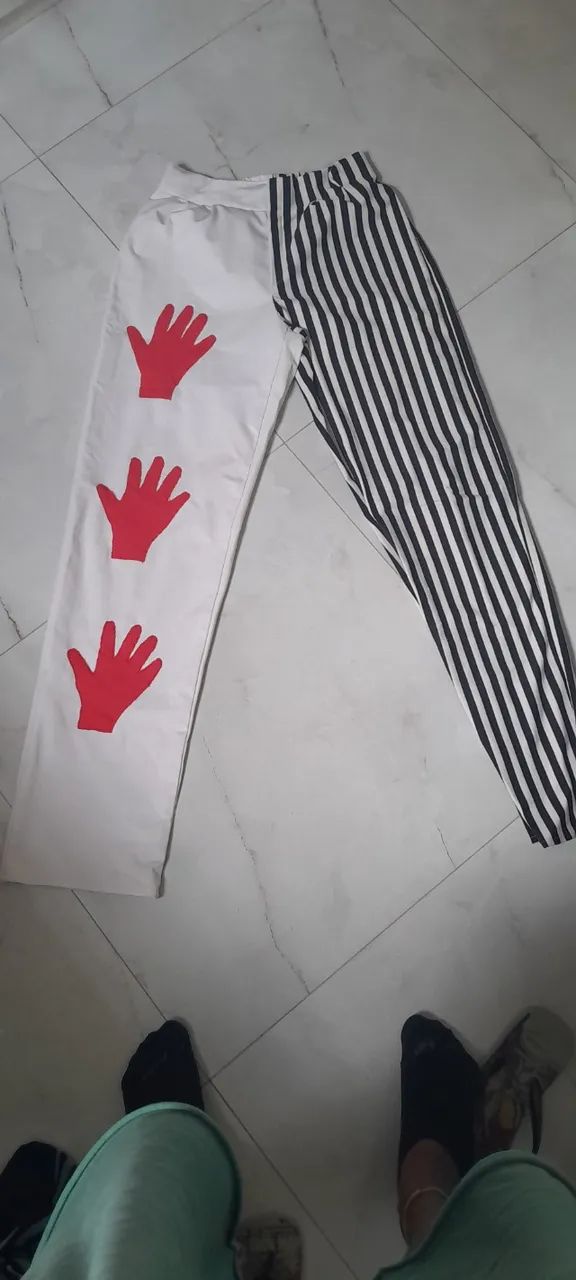 calça de palhaço/ halloween