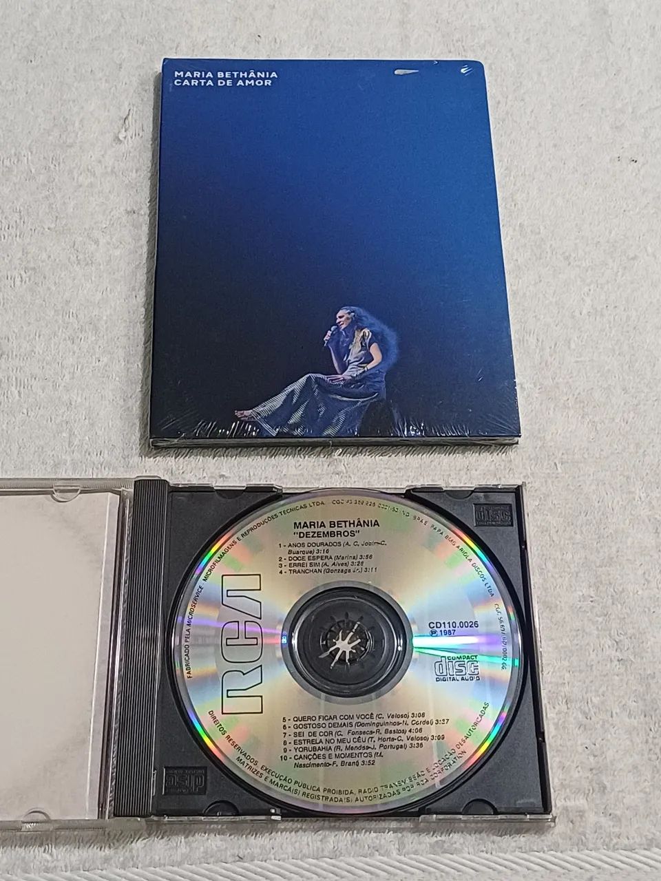 01 DVD e um CD da cantora Maria Betânia - Foto 3