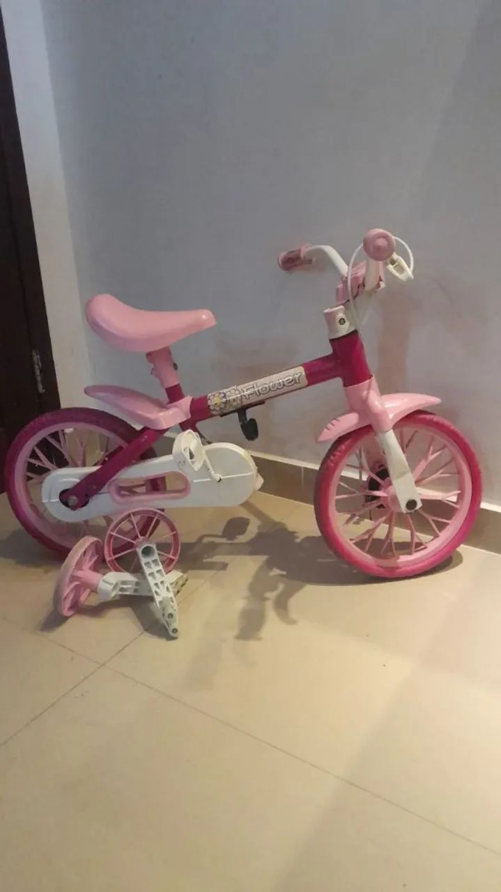 Bicicleta aro 12 rosa