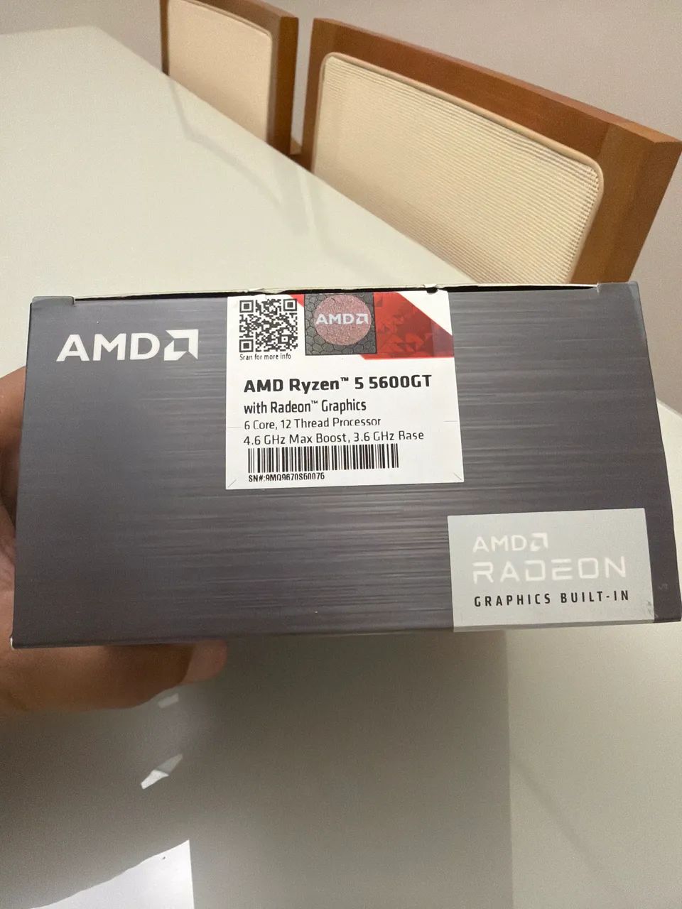 Processador AMD Ryzen 5 5600 GT