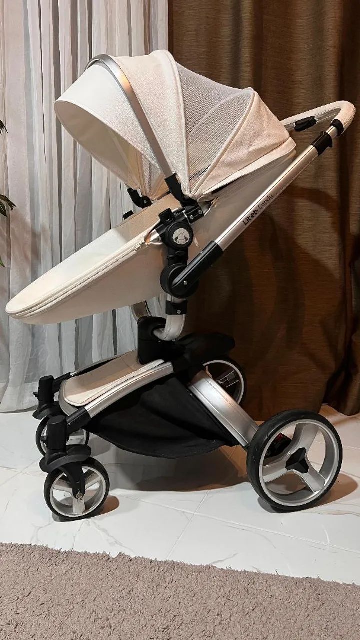 Carrinho de bebê litet candy luxo - Foto 2