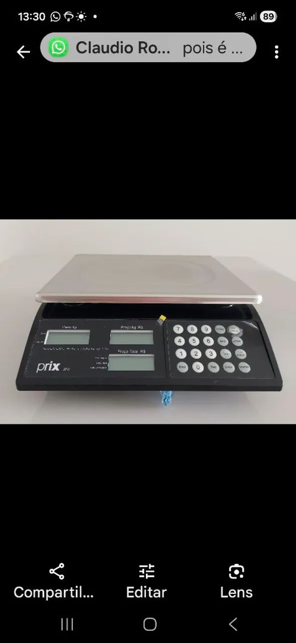 Balança comercial digital  - Foto 2