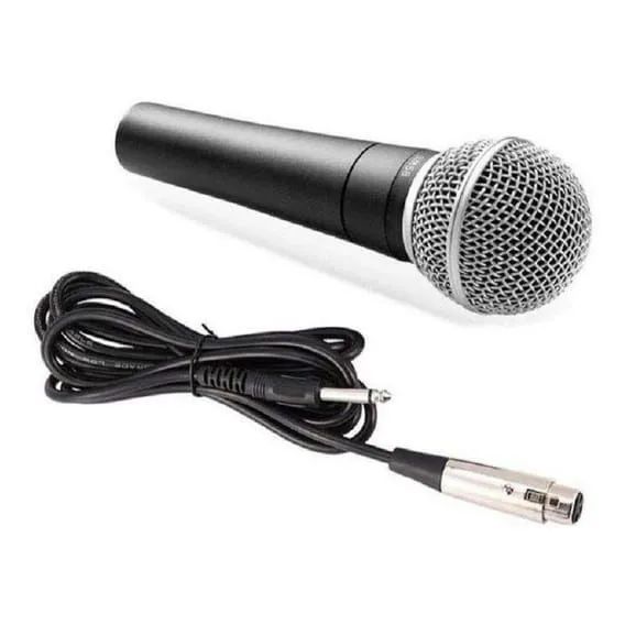 Microfone profissional ms8 com 5 metros  - Foto 3