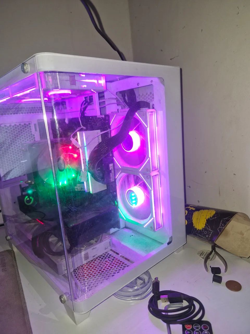 gabinete aquário gamer - Foto 3