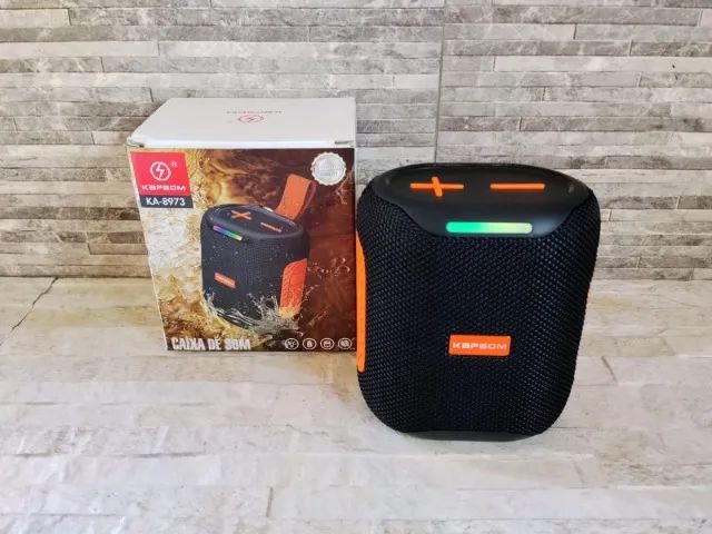 Caixa de Som Kapbom Bluetooth com Grave Muito Forte - Foto 5