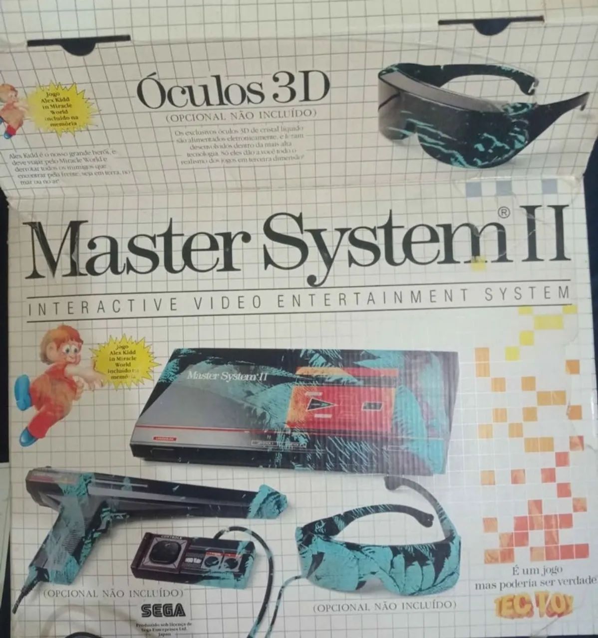 Master system 2 na caixa + jogo  - Foto 4
