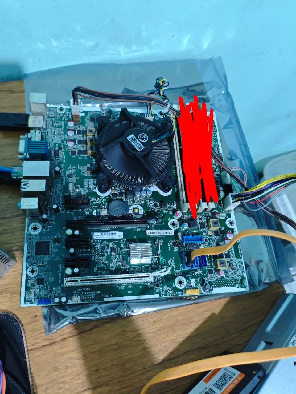 Placa mãe Hp com i7 6700 - Foto 2