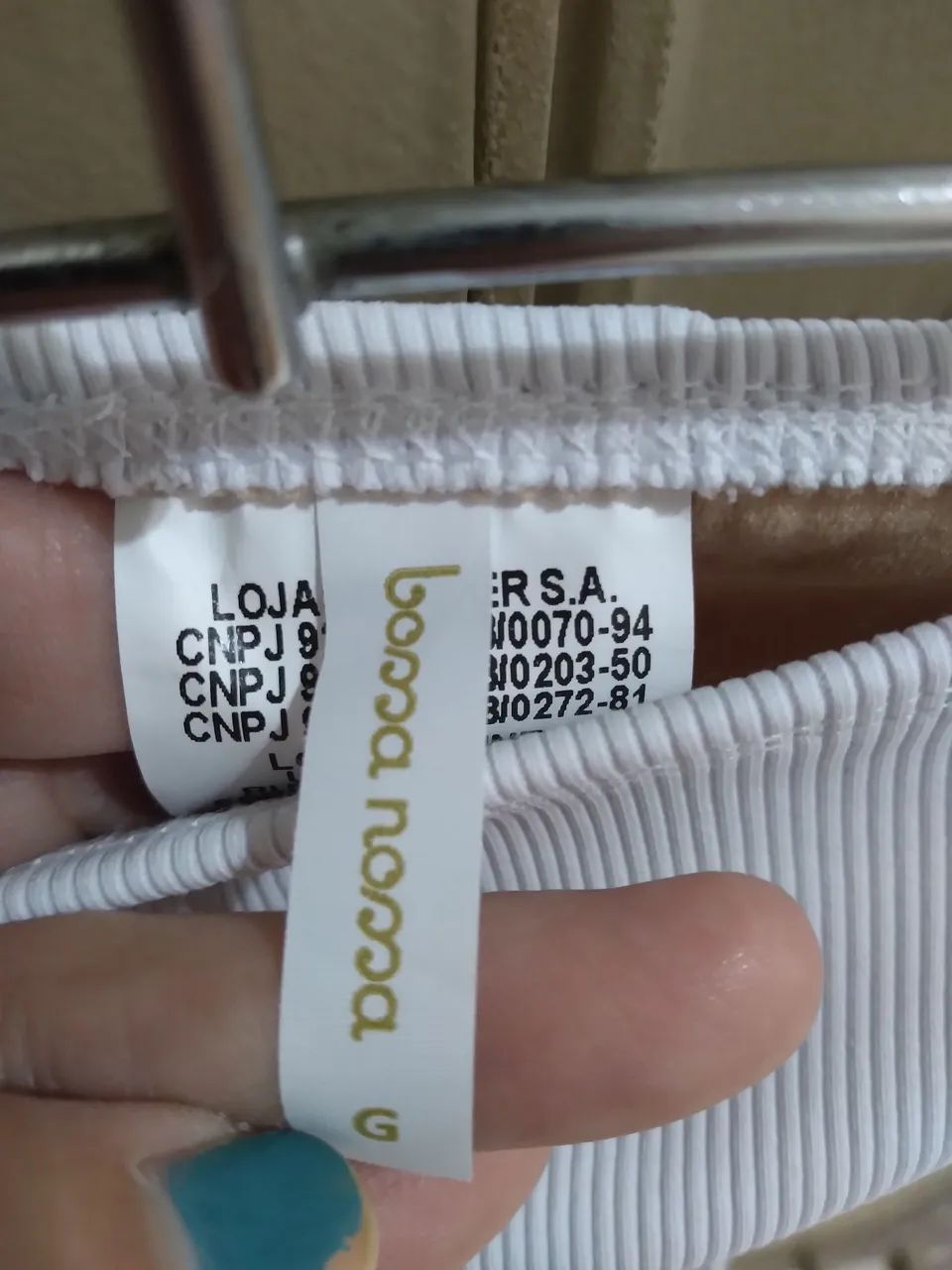 Parte de baixo do biquíni branco  - Foto 4