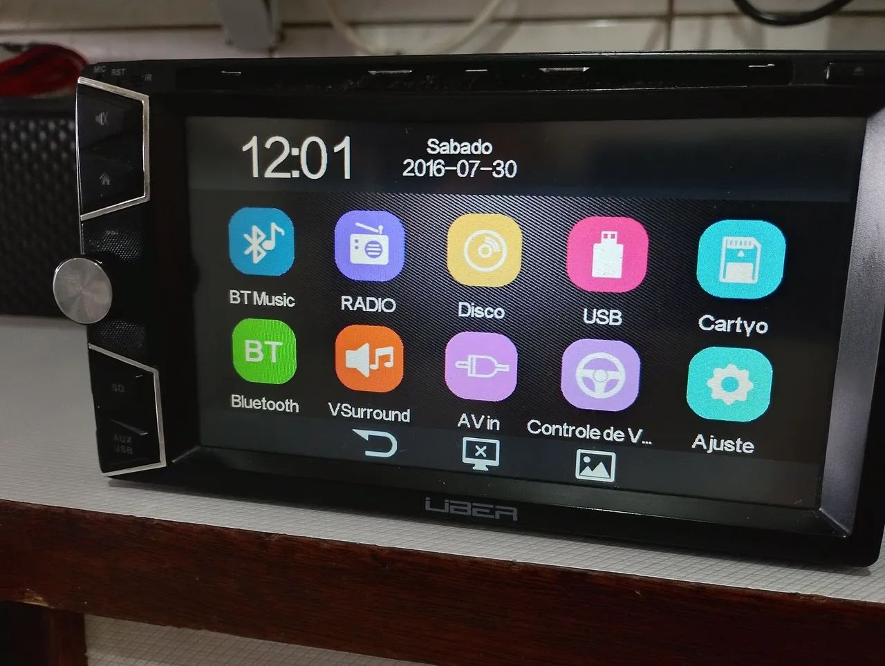 Rádio multimídia UBER 