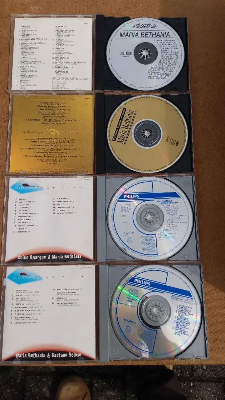 4 cds originais Maria Betânia ótimo estado.  - Foto 3