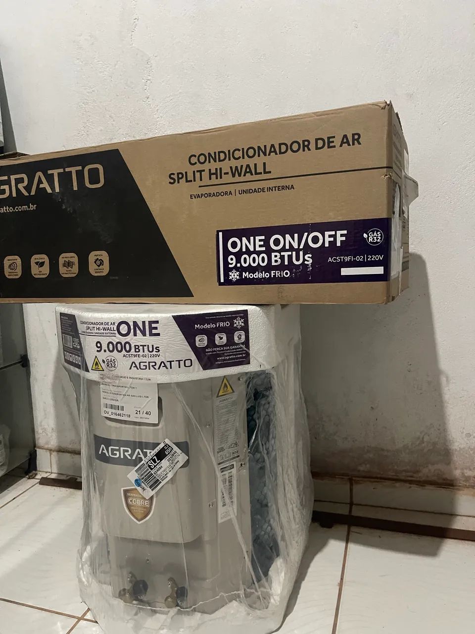 Ar-condicionado Agatto 9k Btus  - Foto 5