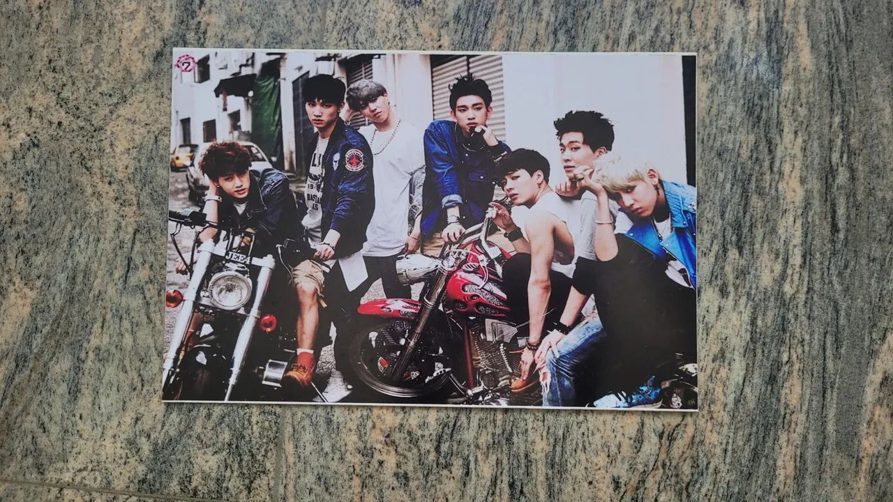 Placa decorativa GOT7 (A)