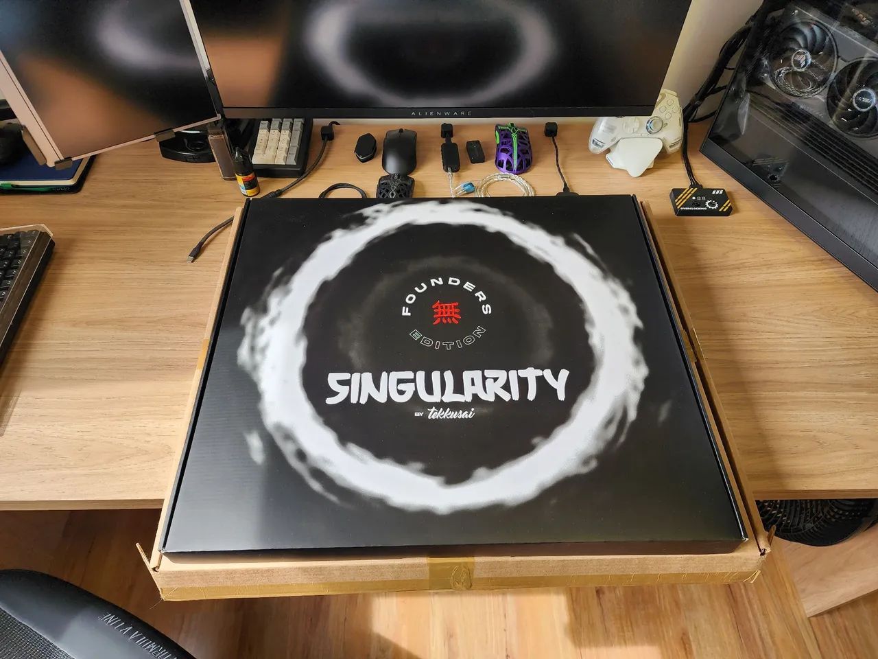 Tekkusai Singularity Founders Edition - Mousepad de Vidro - Foto 2