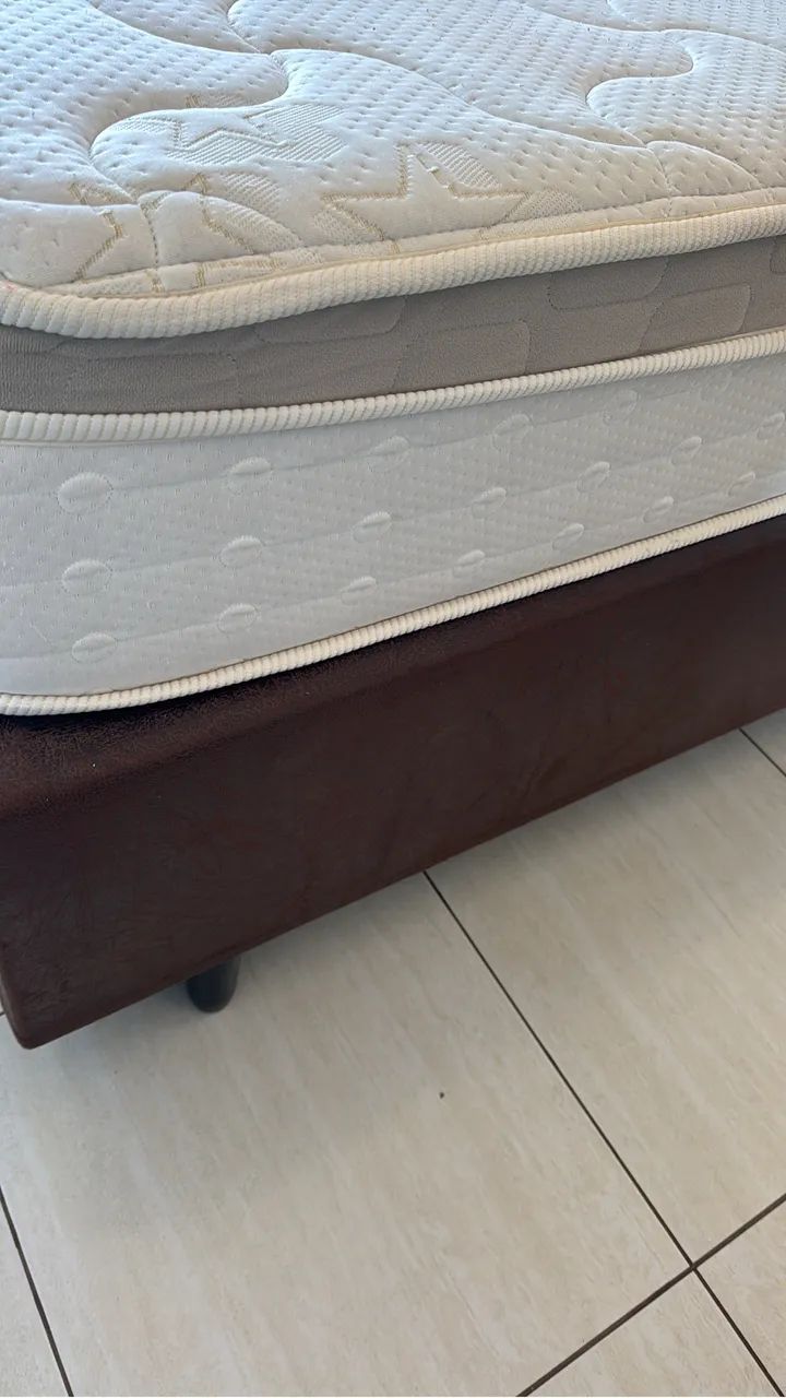 Vendo cama king usada - Foto 2