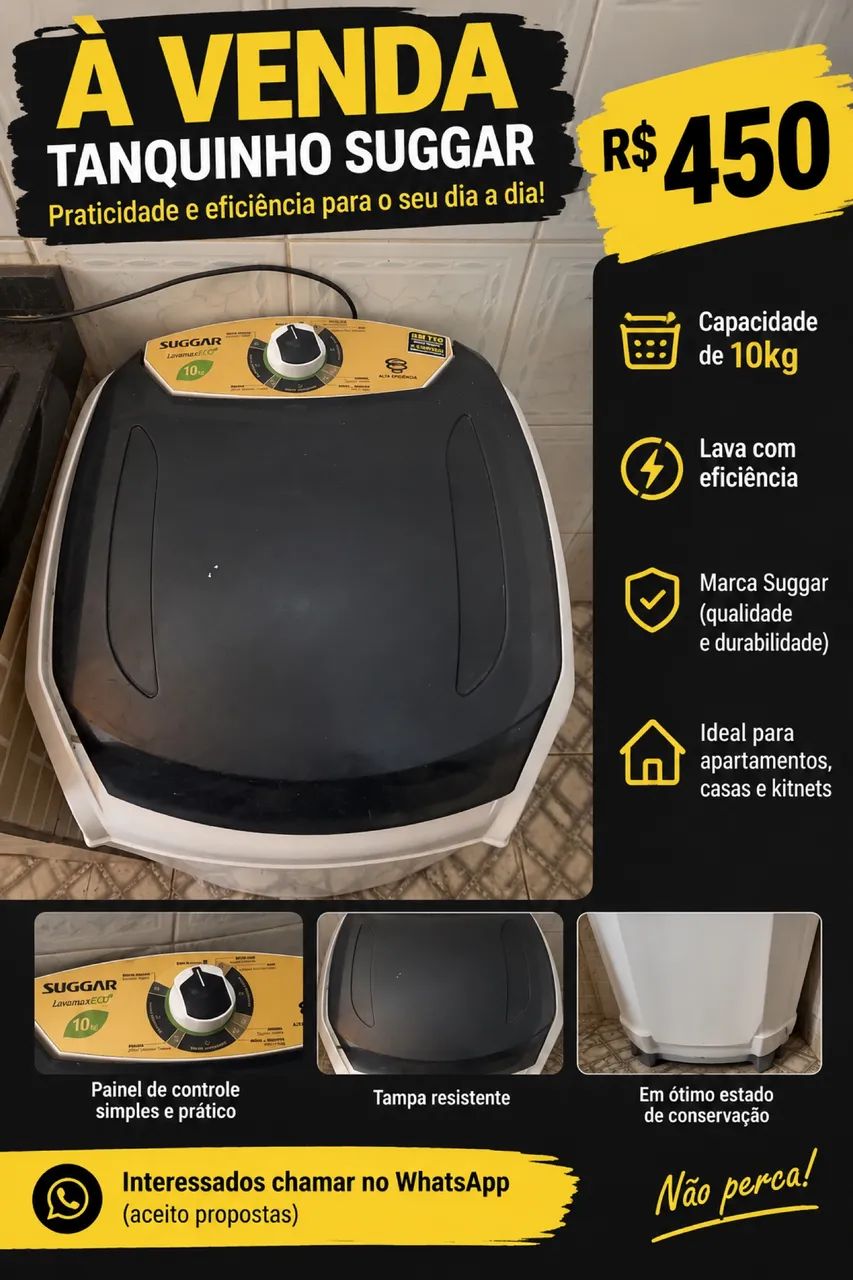 Tanquinho sugar 280