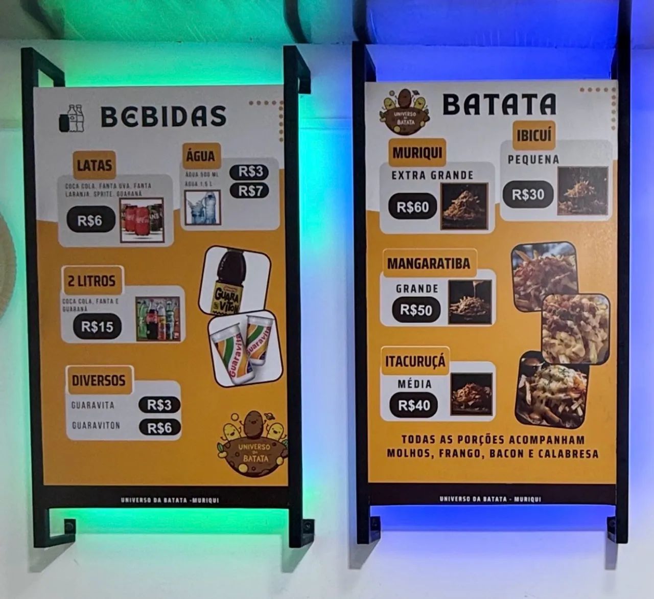 PAINEL DE PREÇOS COM LED 