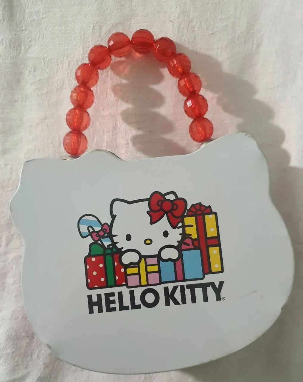 Bolsinha de Lata HELLO KITTY ORIGINAL. VEM COM BRINDE. - Foto 4