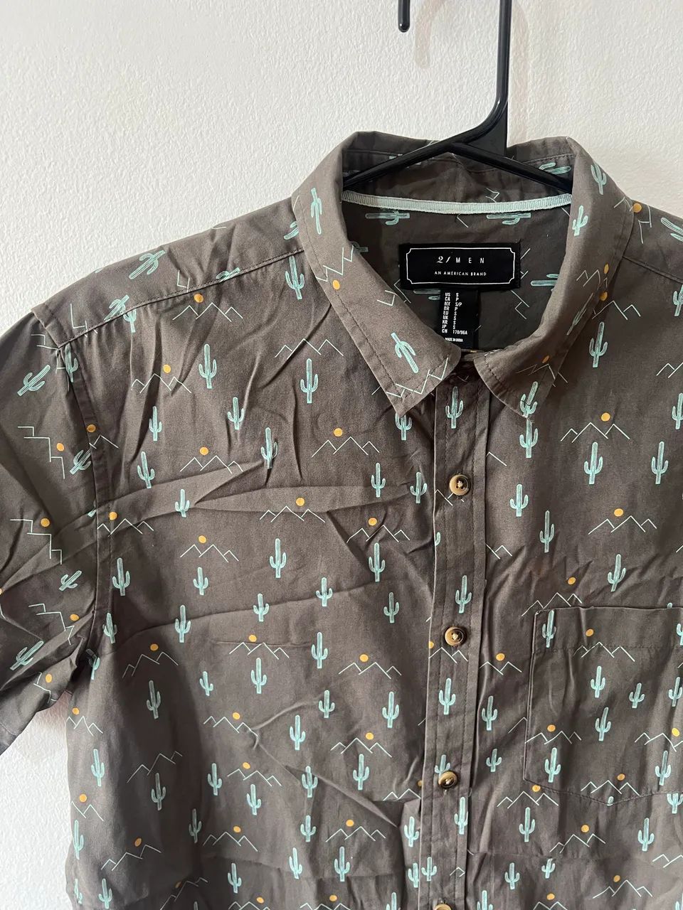 camisa cactos forever 21 tam P - Foto 2