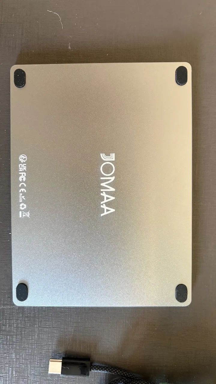 Jomaa trackpad com fio muti-touch, touchpad com touchpad usb de alta precisão para windows - Foto 2