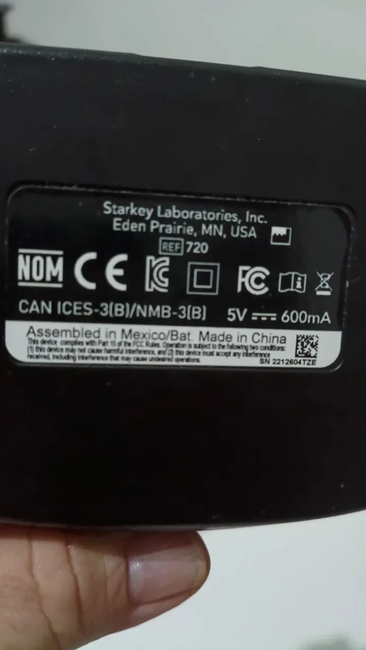 Estojo auditivo Starkey Com Par Audiosync Via Ai 1200 - Foto 5