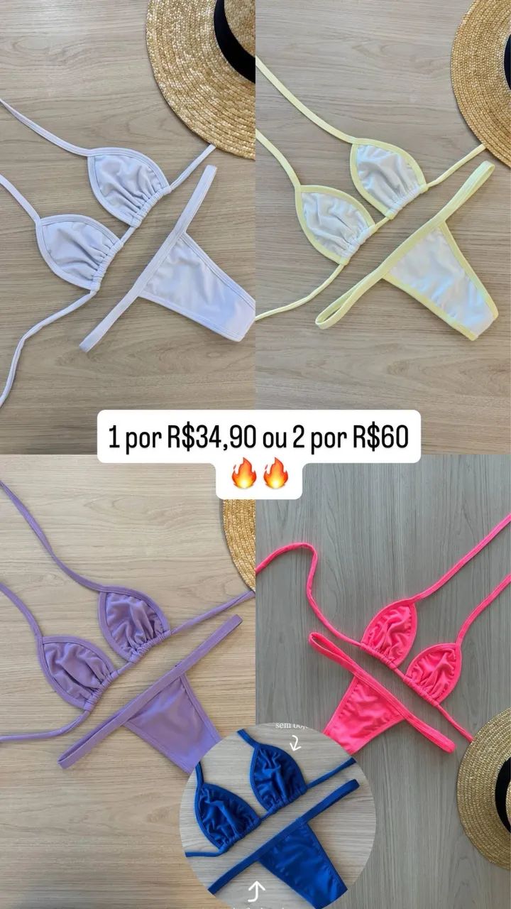 Promoção biquíni de fita 