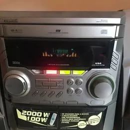 Mini System Semp Toshiba MS 6544 Com Entrada Auxiliar