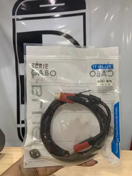 Cabo HDMI 1.8 M de comprimento