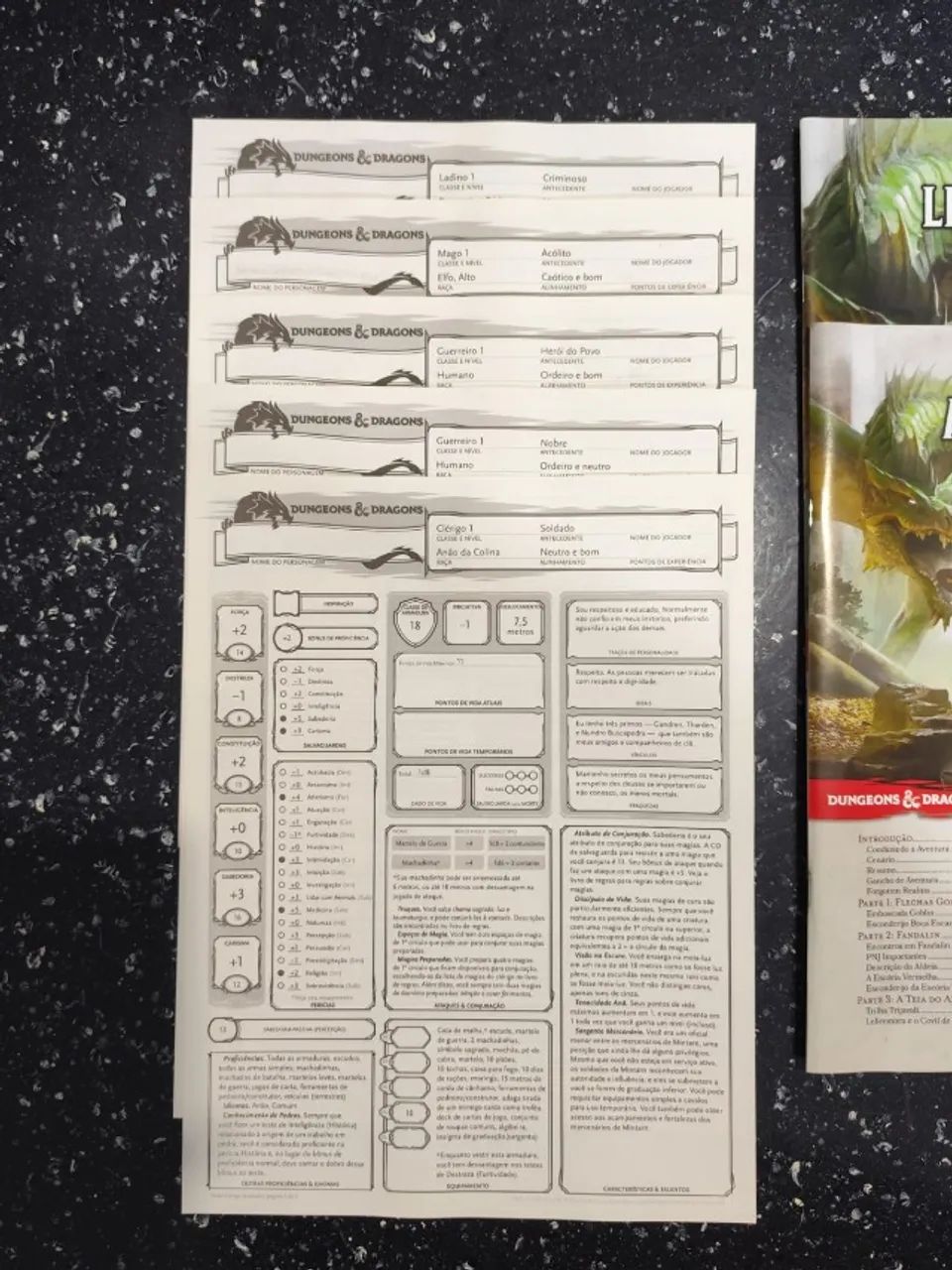 Kit Introdutório RPG Dungeons & Dragons - Foto 3