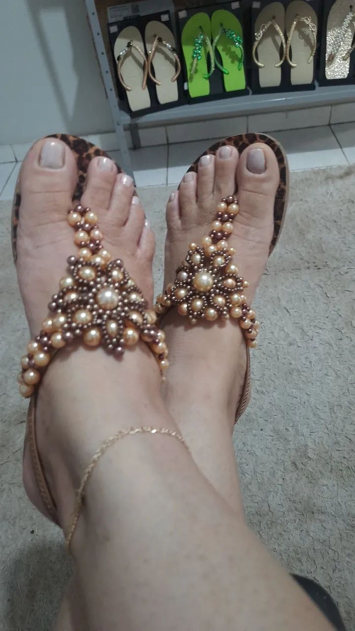Havaiana decorada  - Foto 3