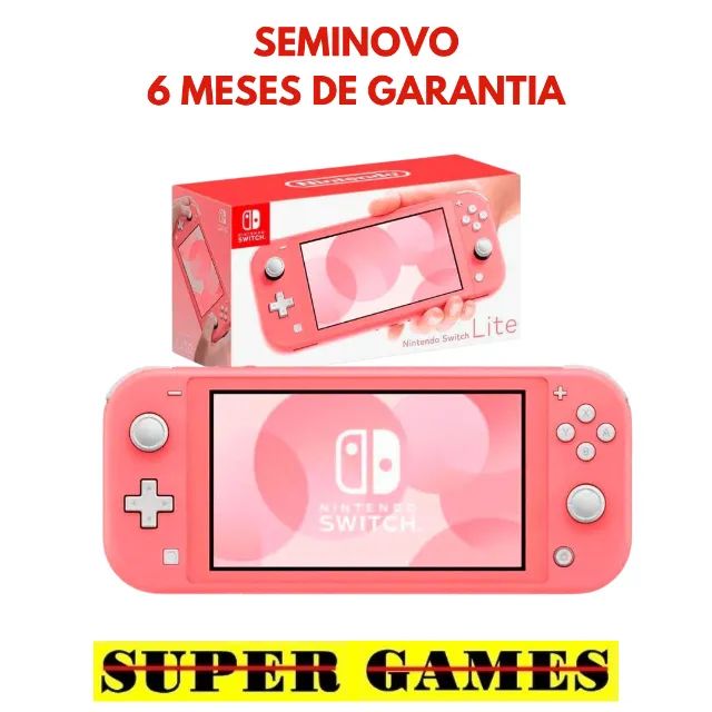 Switch Lite 32gb pouco uso, AvaliamosTroca, Loja física desde 2004, próximo ao metrô. - Foto 2