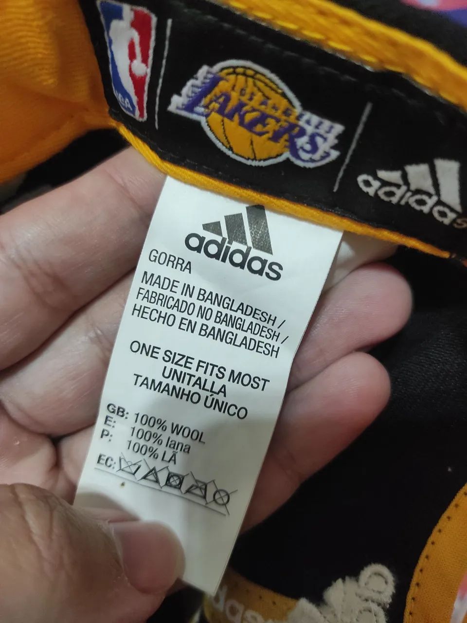 Boné Adidas Lakers Original + Brinde - Foto 2