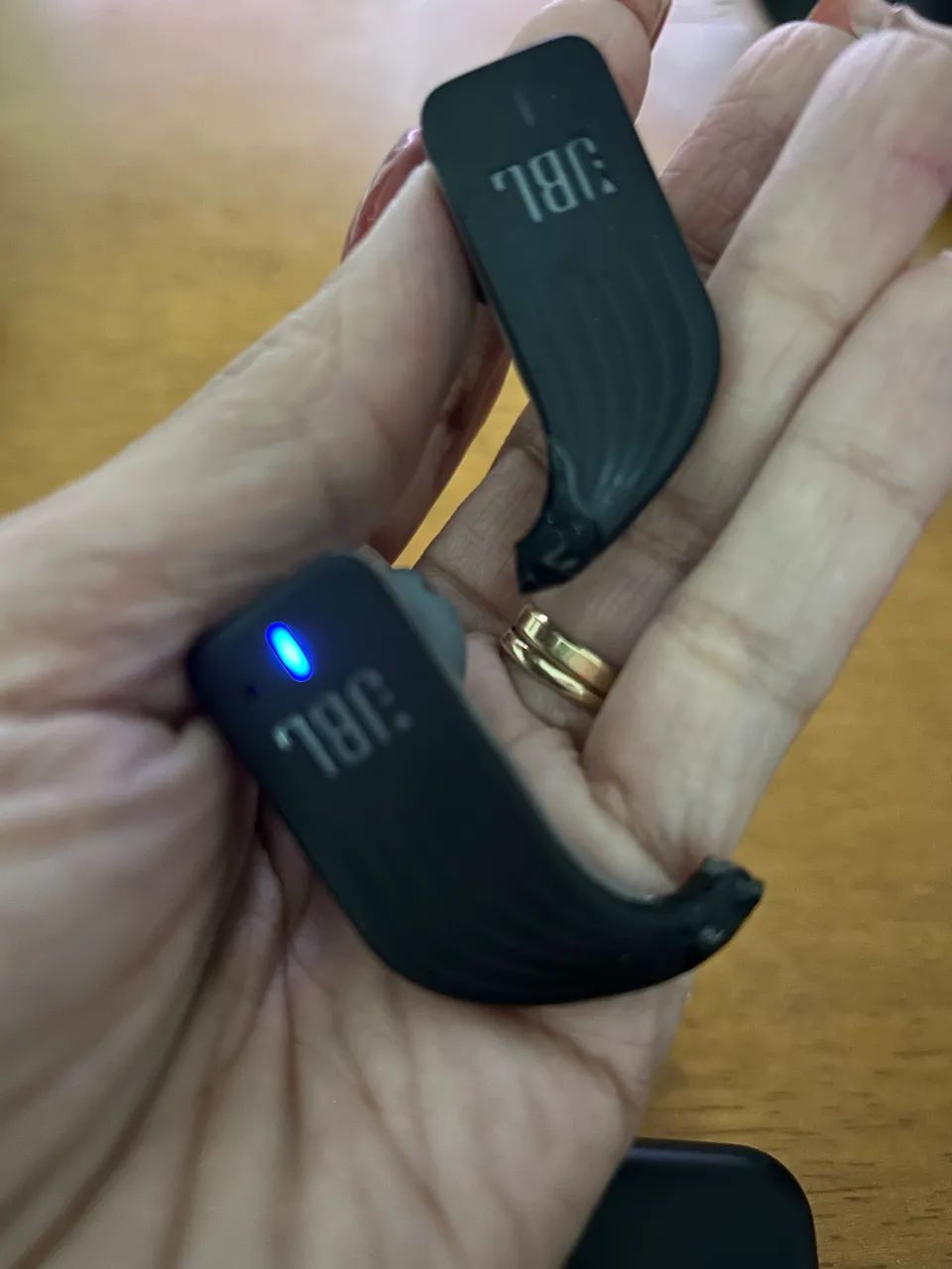 Fone JBL Endurance Peak Original Preto - Defeito / Para Conserto
