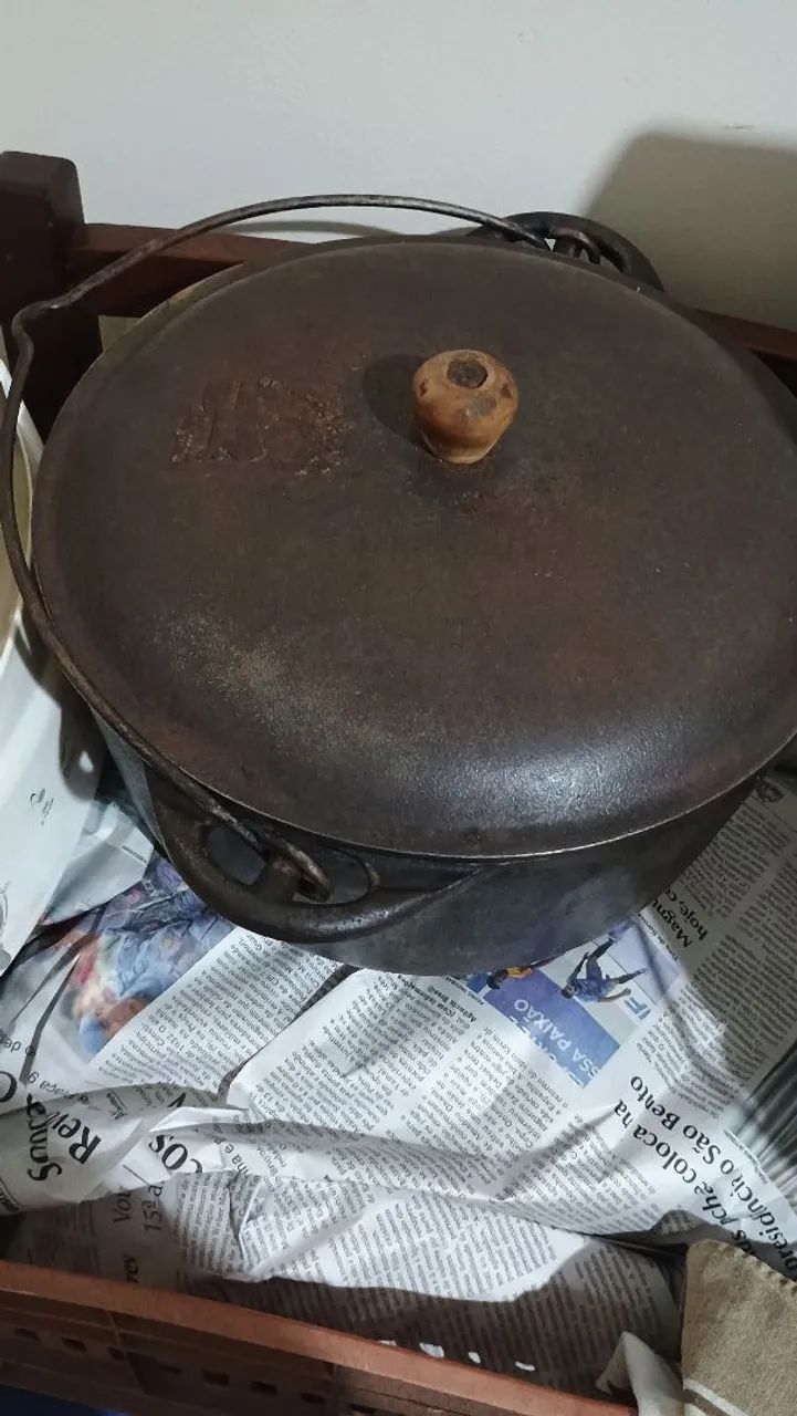 Caldeirão de ferro  - Foto 2