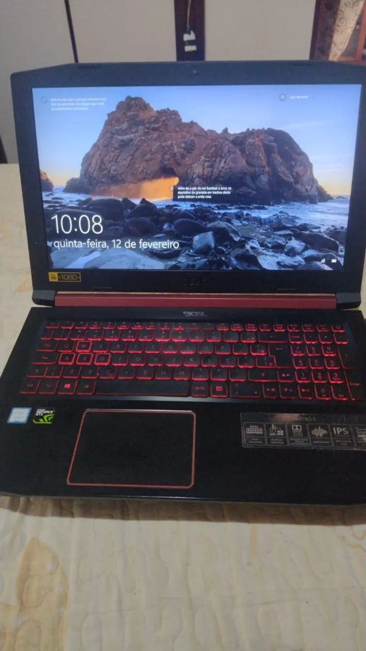 Notebook Gamer Acer nitro 5 i7 