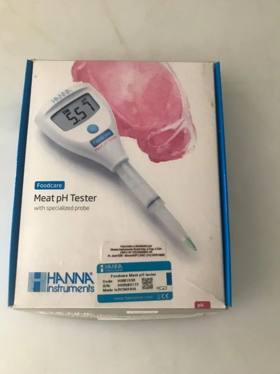 Medidor de PH Profissional para carnes 