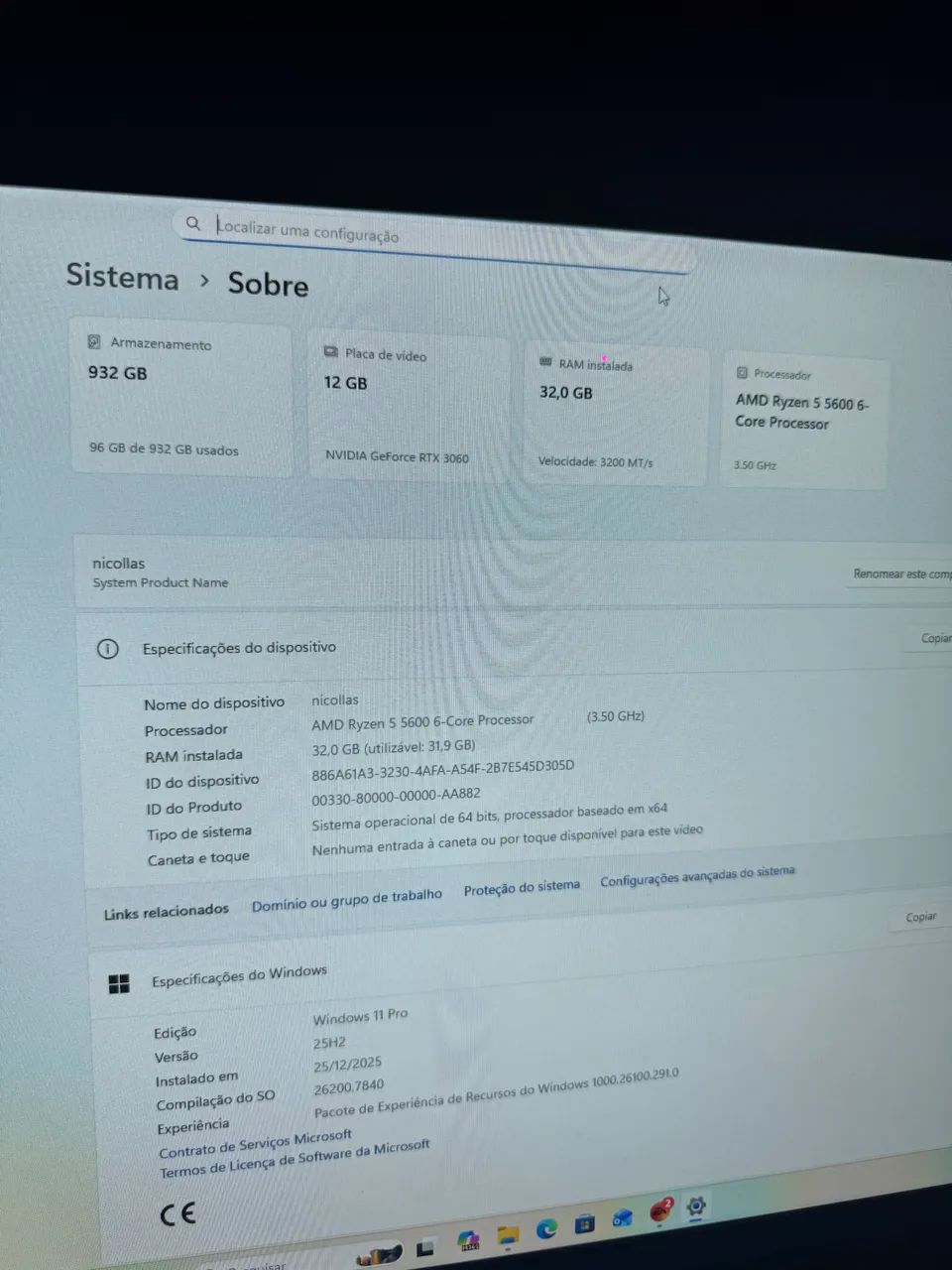 COMPUTADOR GAME APENAS CPU OU TUDO, TU QUE ESCOLHE403953554209515521
