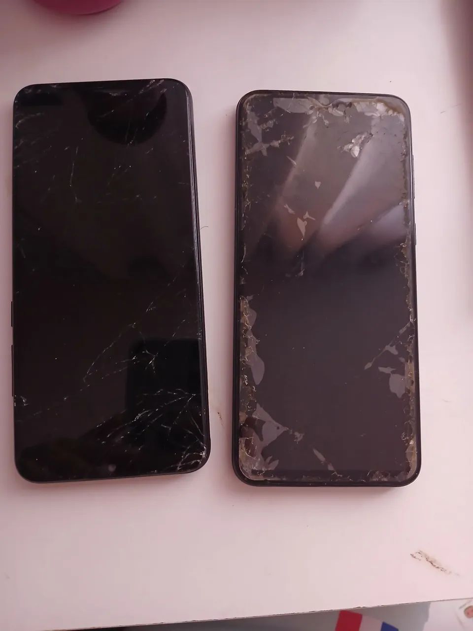 Vendo Dois Celulares Samsung A03 Com display Quebrado - Foto 2