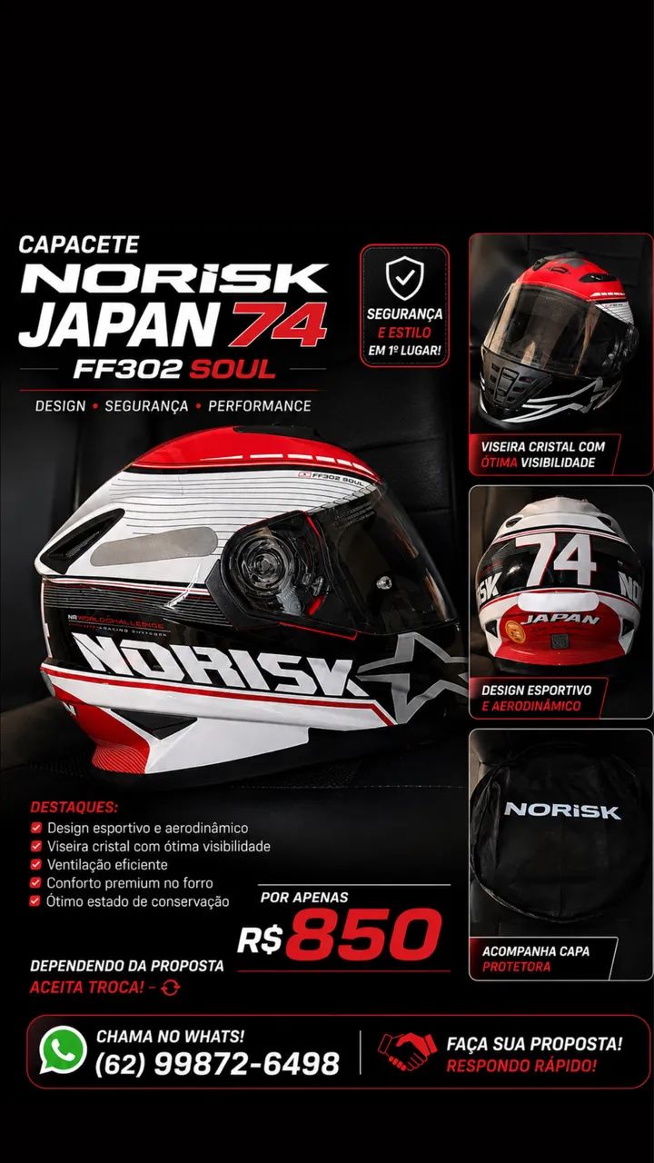 Capacete norisk