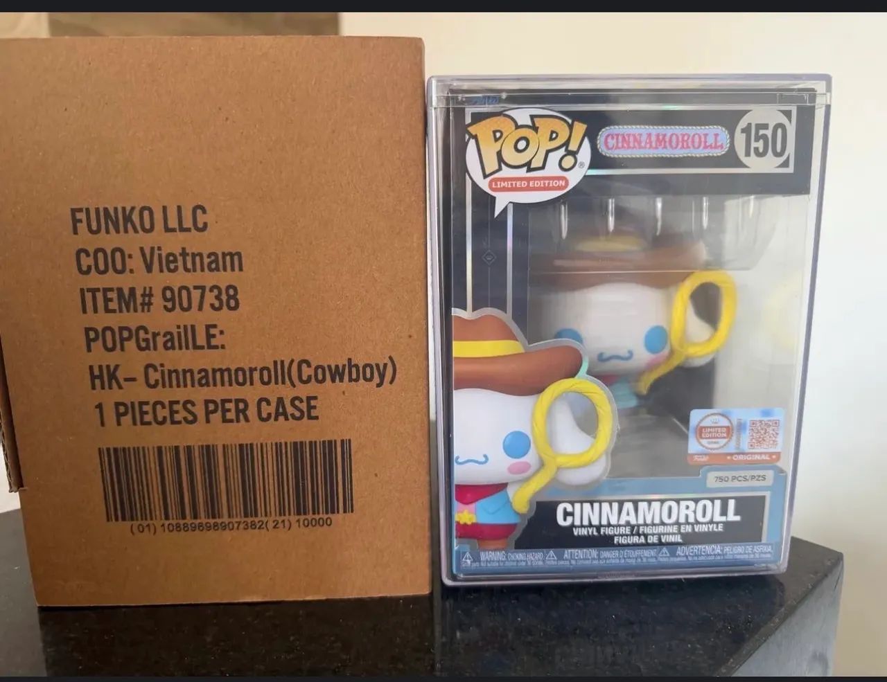 Funko Pop! CINNAMOROLL edição limitada 750 peças  - Foto 3