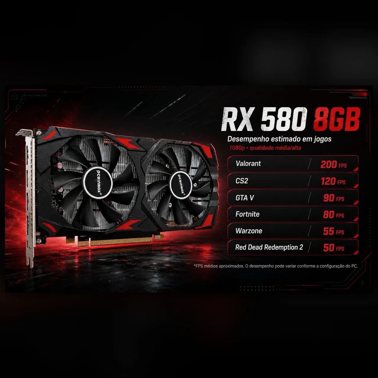 RX 580 8gb lacrada  - Foto 3