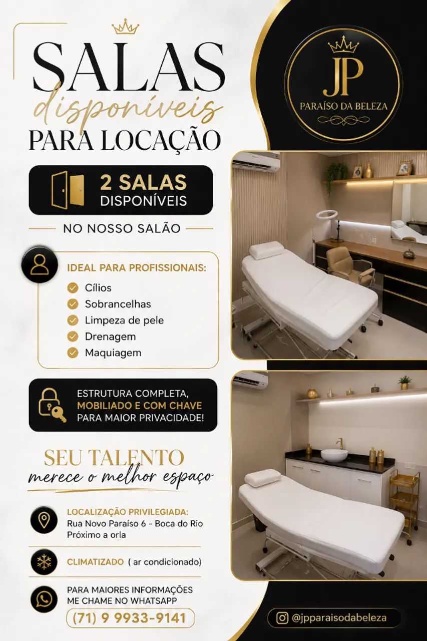 Sala para locação 