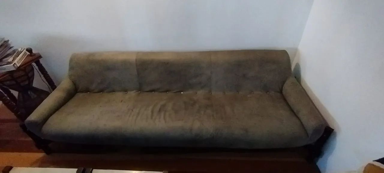 Sofá Lafer Design Vintage restaurada - Couro moderno - Foto 3