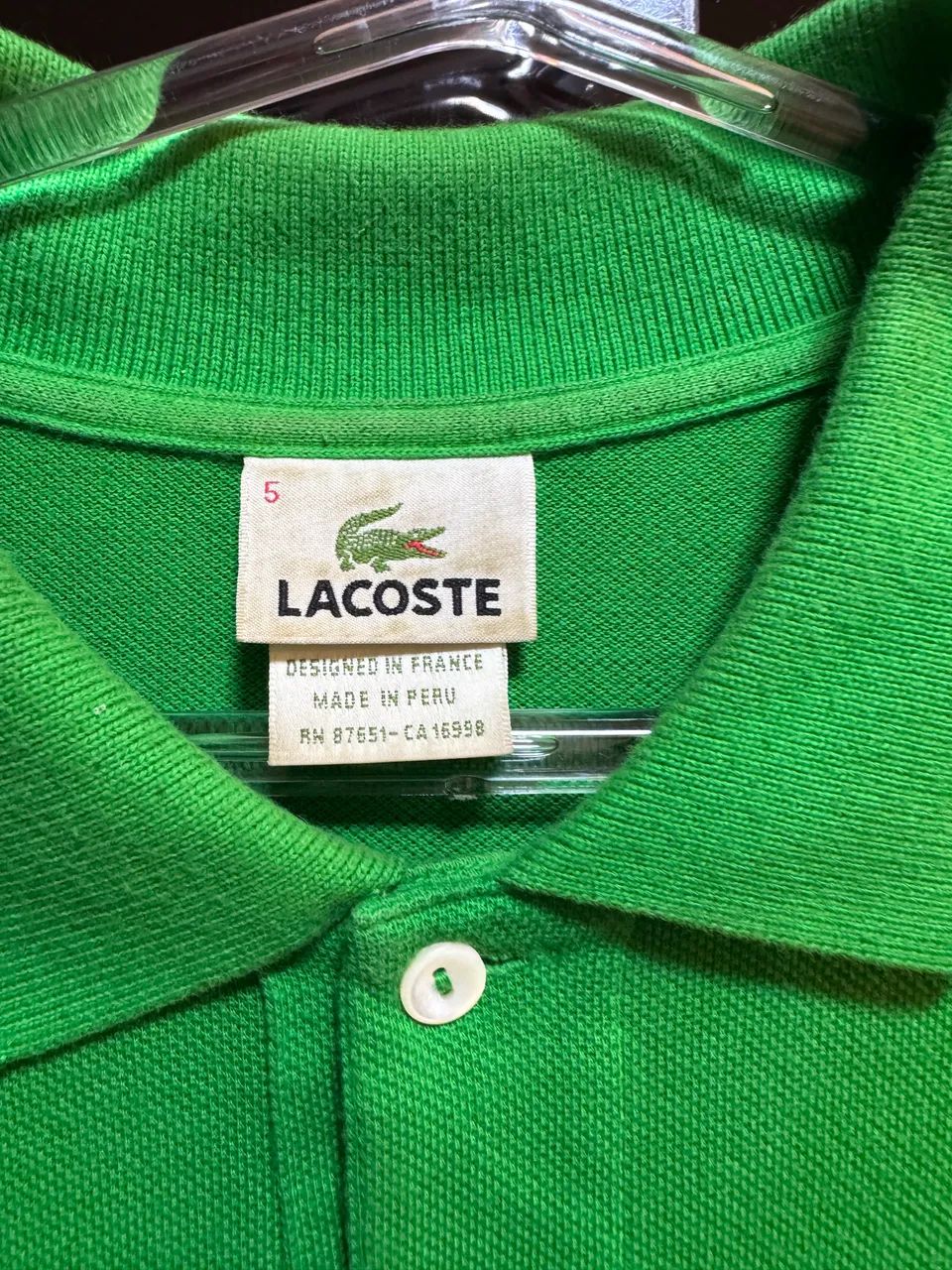 Camisa Lacoste Verde - Foto 3