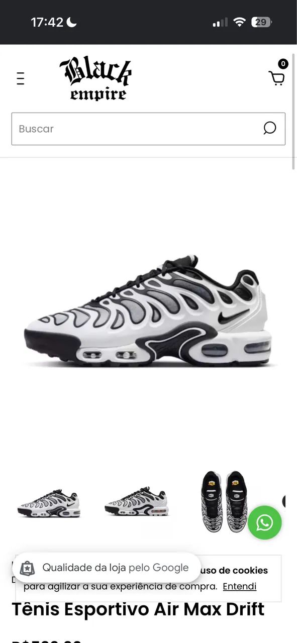 VENDO NIKE TN DRIFT