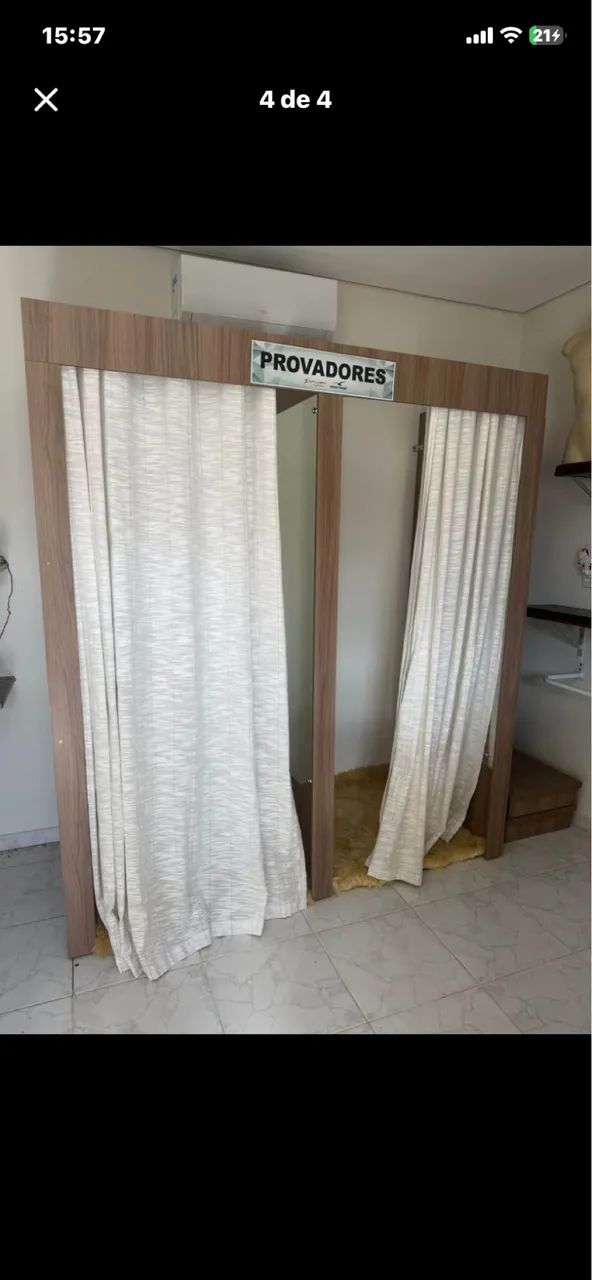 Vende se balcão e dois provadores pra loja  - Foto 2
