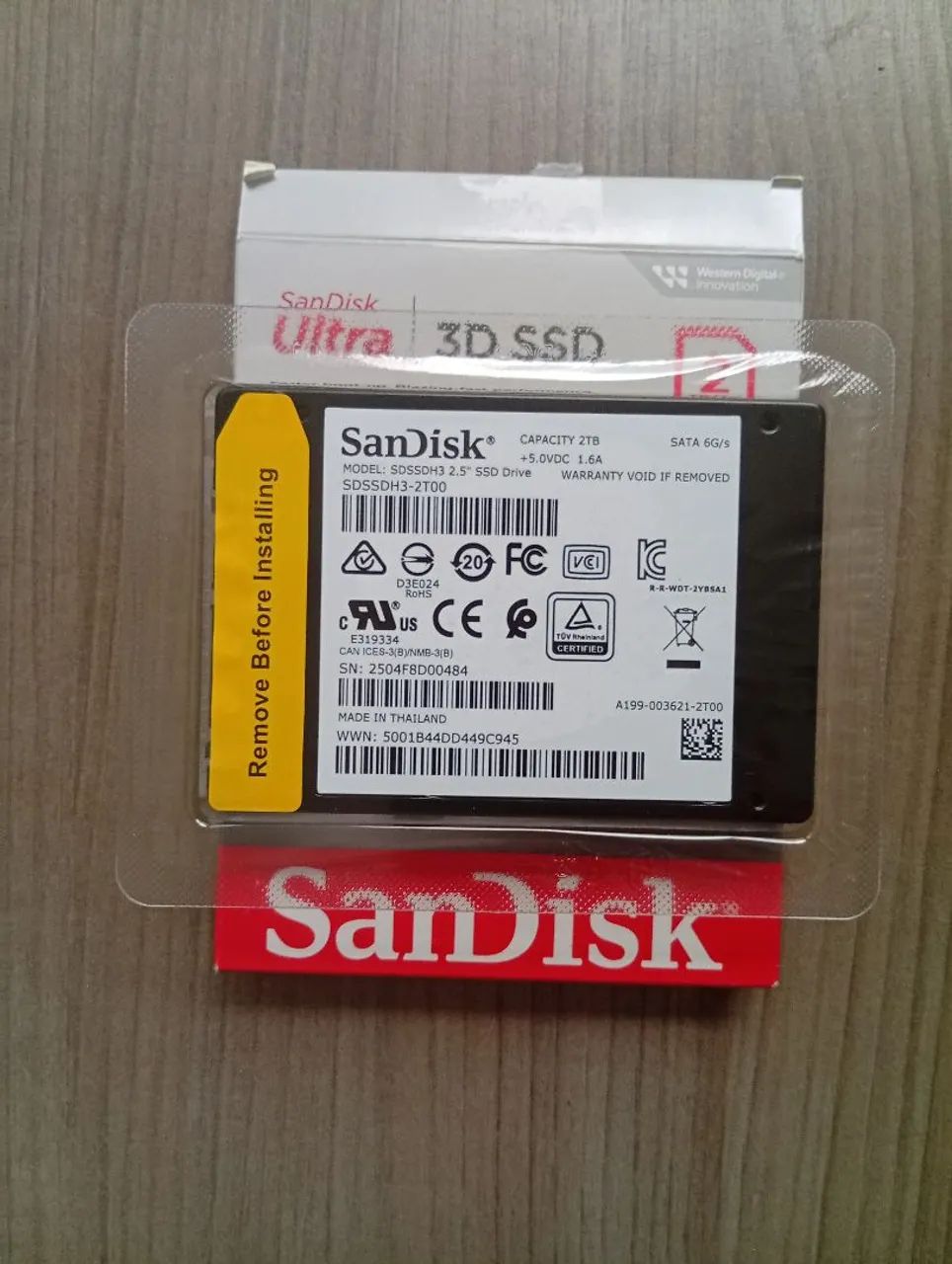 SSD SanDisk Ultra 3D 2TB - Armazenamento - Engenho de Dentro, Rio