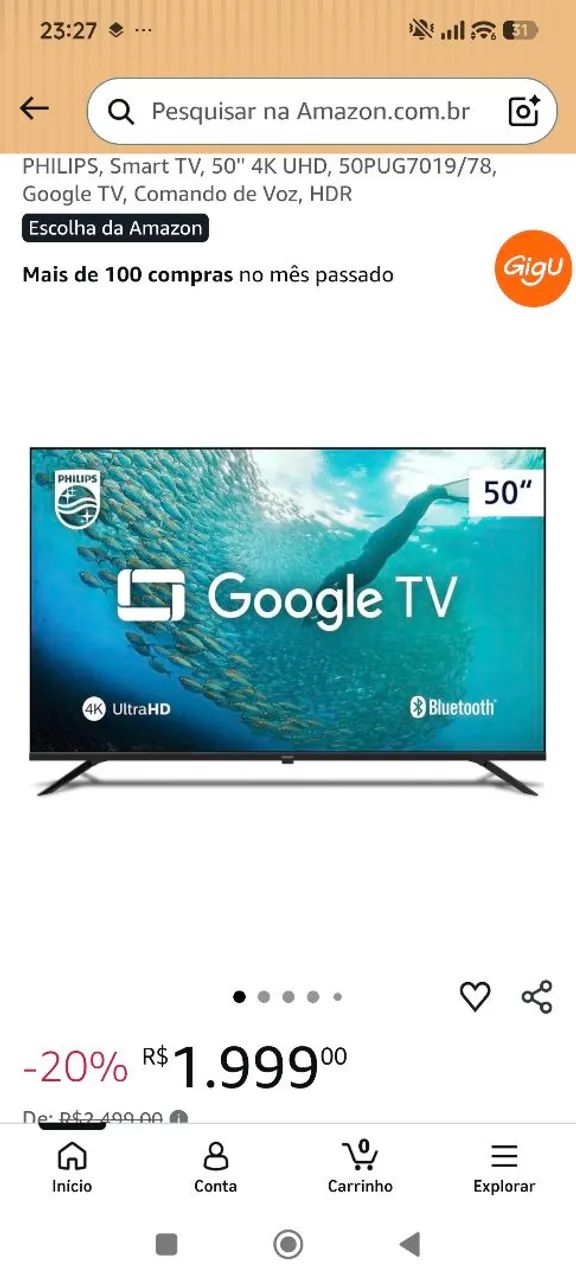 Tv Philips 4k  - Foto 4