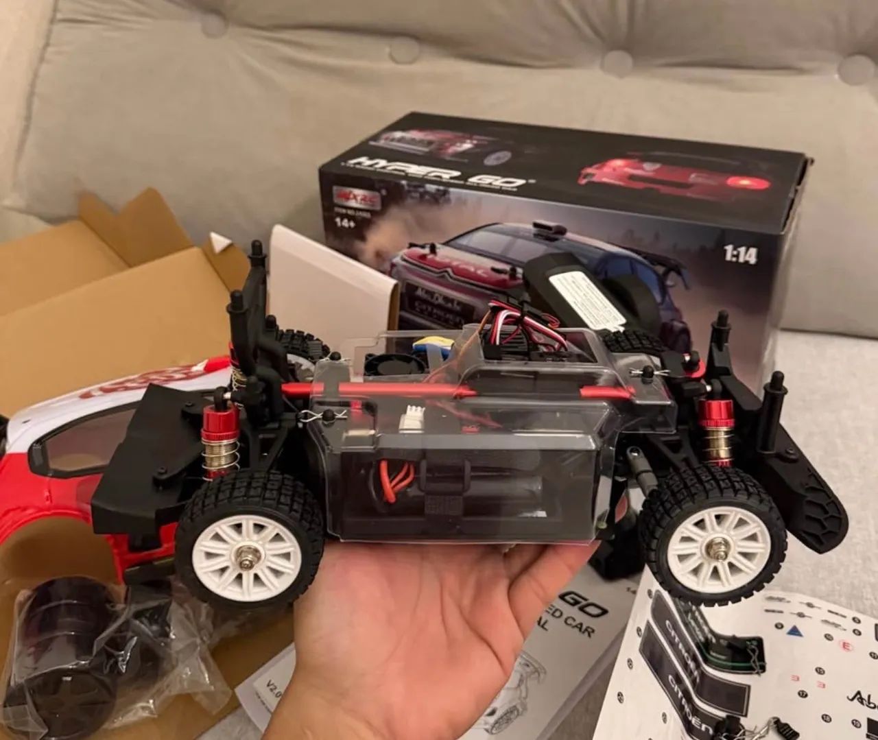 Automodelo MJX Hyper Go Citroen C3 WRC 1:14 - Foto 4